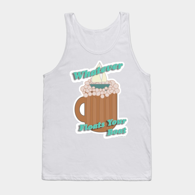 Funny Root Beer Float Slogan Tank Top by Tshirtfort